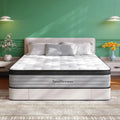 "Hybrid King Mattress with memory foam and pocket springs, showcasing medium firm support."
"Detailed view of pocket springs in Hybrid King Mattress for enhanced motion isolation."
