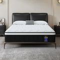 (Twin/Full/Queen/King) 12-Inch Gel Memory Foam Hybrid Mattress — Individual Pocket Coils, Pressure Relief & Motion Isolation, Medium-Firm, CertiPUR-US Certified